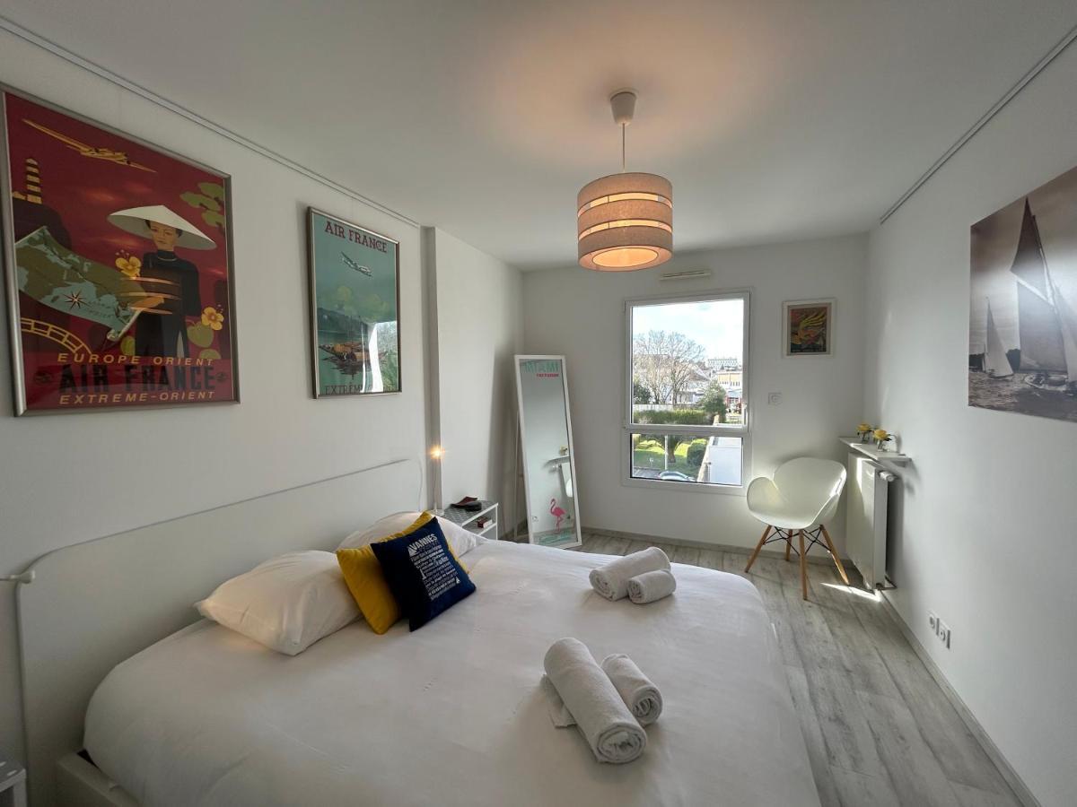 Les Terrasses Marines - Vue Imprenable Sur Le Port De Plaisance Apartment Vannes Bagian luar foto