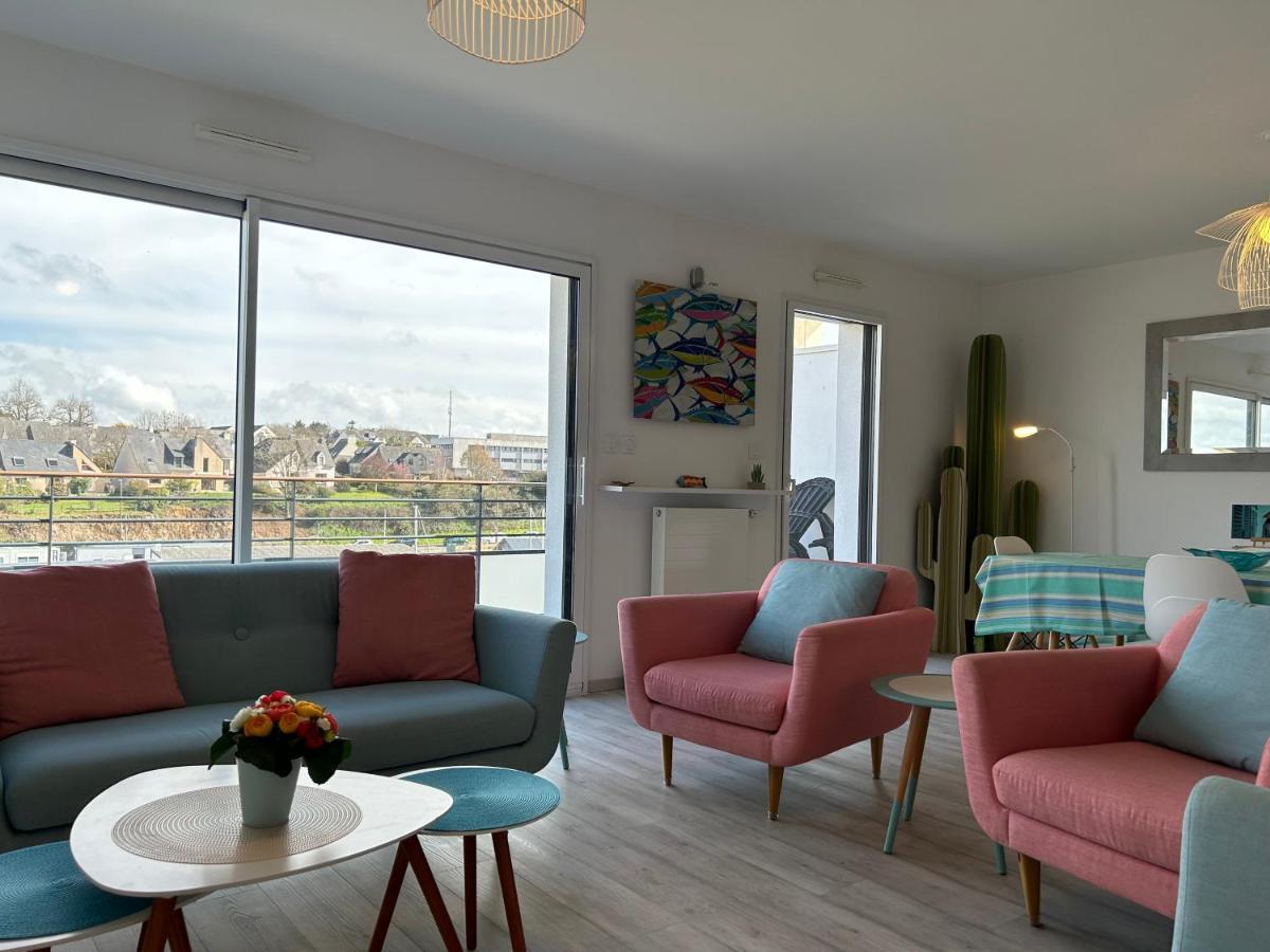 Les Terrasses Marines - Vue Imprenable Sur Le Port De Plaisance Apartment Vannes Bagian luar foto