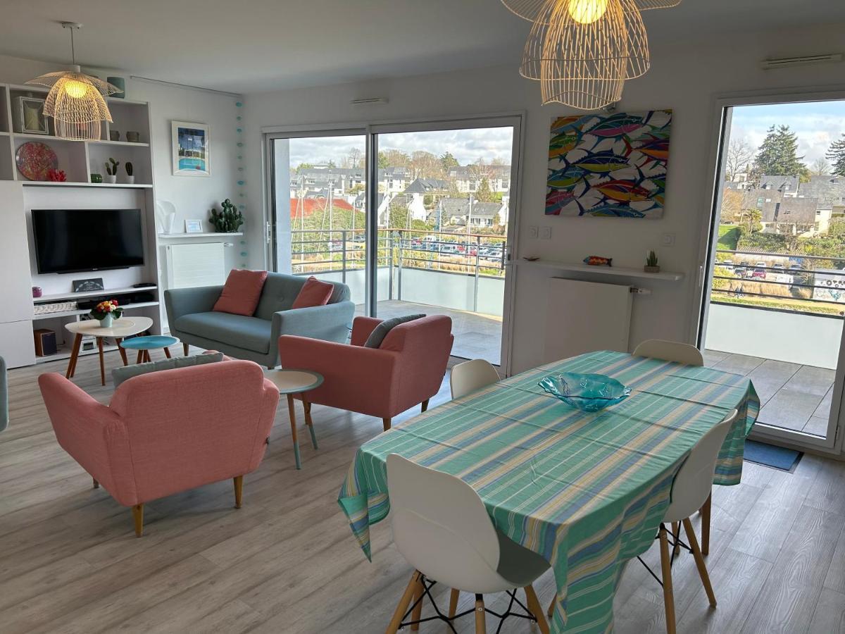 Les Terrasses Marines - Vue Imprenable Sur Le Port De Plaisance Apartment Vannes Bagian luar foto